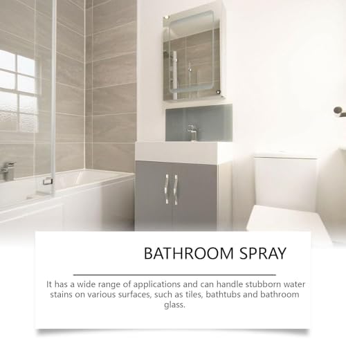 Limpiador de Baño Quatrel Gefanly, Desincrustante Espumoso Rosa, Removedor de Manchas de Agua Dura, Fórmula Suave, para Regadera, Inodoro, Bañera y - imagen 4