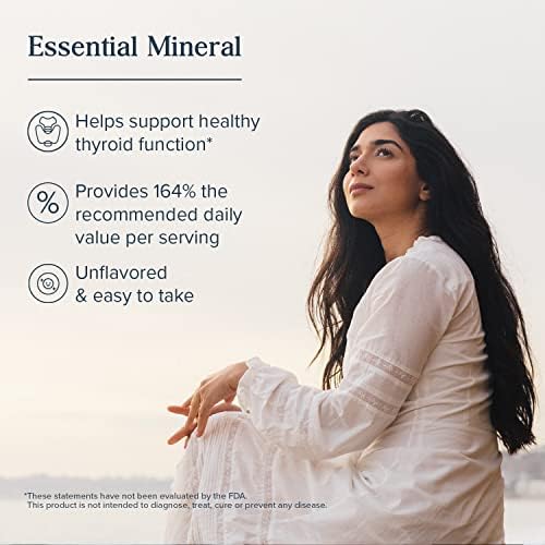 Gotas de Yodo Coloidal Nascent Heritage Store 246mcg, Suplemento Líquido Vegano de Algas Atlánticas, 480 Porciones, 1oz - imagen 5