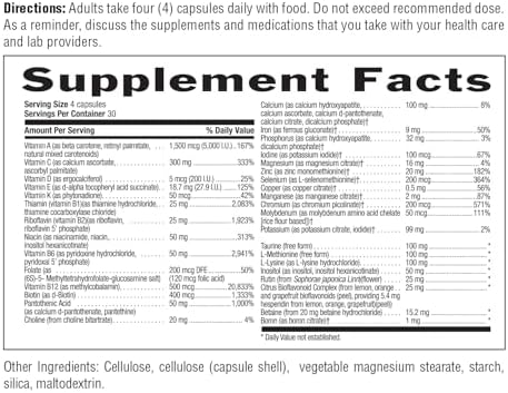 Country Life Max para Veganos - 120 Cápsulas Veganas - Multivitamínico Diario - Suplemento de Apoyo Inmunológico - Contiene Vitamina B12, Hierro, - imagen 8