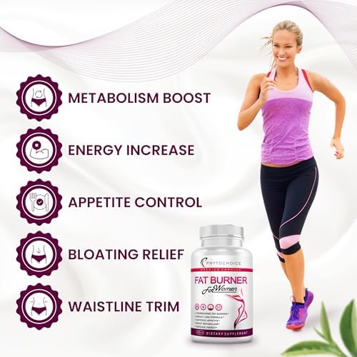 Suplemento Quema Grasa para Mujeres con Cetonas de Frambuesa, Té Verde y Mango Africano – Mejores Pastillas Dietéticas Naturales para Pérdida de - imagen 2