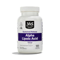 Ácido Alfa Lipoico 300mg de 365 by Whole Foods Market – Liberación Prolongada, 120 Cápsulas - imagen 1