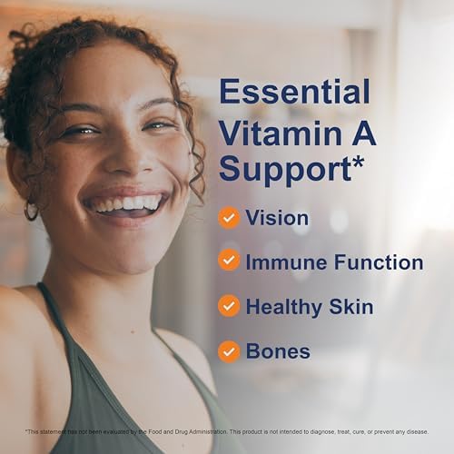 Carlson - Vitamina A, 25000 UI (7500 mcg RAE), Apoyo Inmunológico, Salud Visual, Antioxidante, Suplementos de Vitamina A, 250 Gelatinas Blandas - imagen 4