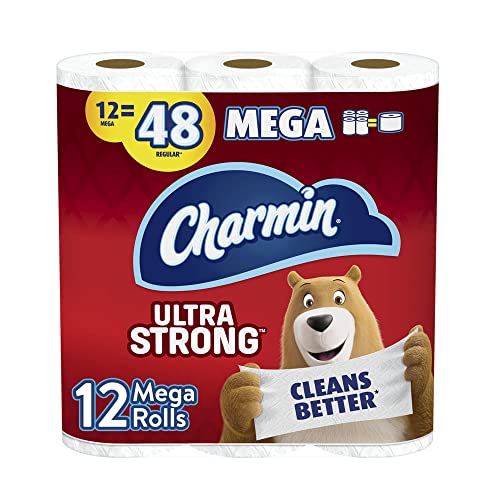 Papel Higiénico Charmin Ultra Fuerte, 12 Rollos Mega = 48 Rollos Regulares - imagen 1