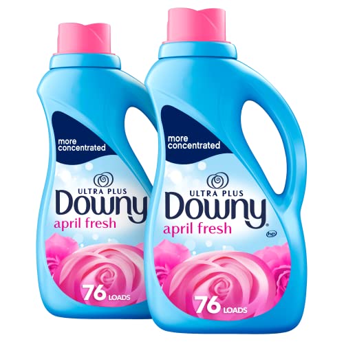 Suavizante de Telas Líquido Downy Ultra Plus, Aroma Fresco de Abril, 152 Cargas Totales (Paquete de 2) - imagen 4