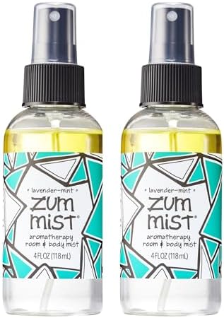 Indigo Wild Zum Mist Spray para Habitación y Cuerpo - Spray de Aromaterapia con Aceite Esencial - Mist Natural de Lavanda-Menta - 4 fl oz (Paquete de - imagen 1