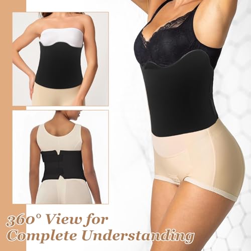 Faja de Compresión Abdominal Ajustable Post Cirugía 360 Lipo Foam - Soporte Completo y Transpirable (Cintura 27.56-35.43 Pulgadas) - imagen 2