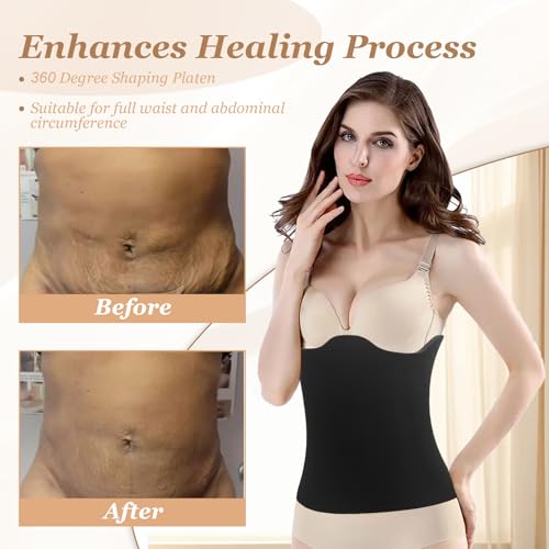 Faja de Compresión Abdominal Ajustable Post Cirugía 360 Lipo Foam - Soporte Completo y Transpirable (Cintura 27.56-35.43 Pulgadas) - imagen 6