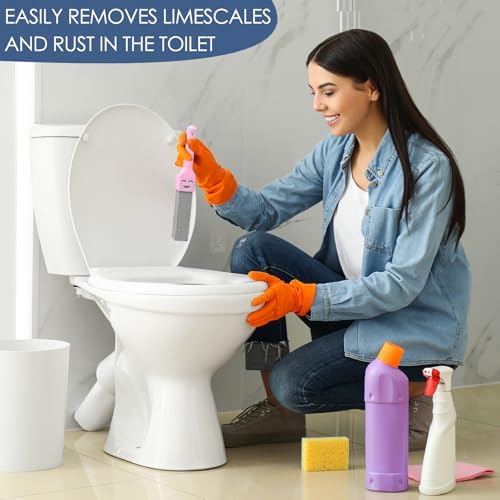 Paquete de 36 Piedras Pómez para Limpiar Inodoros con Mango, Ideal para Baños, Estufas, Tina, Parrillas, Albercas y Lavabos, Elimina Manchas de Agua - imagen 7