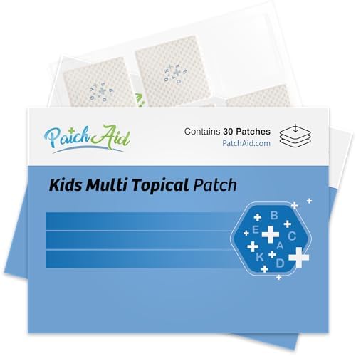 Parches Topicales PatchAid Kids Multi Plus con Omega-3 - Suministro para 30 Días - imagen 1