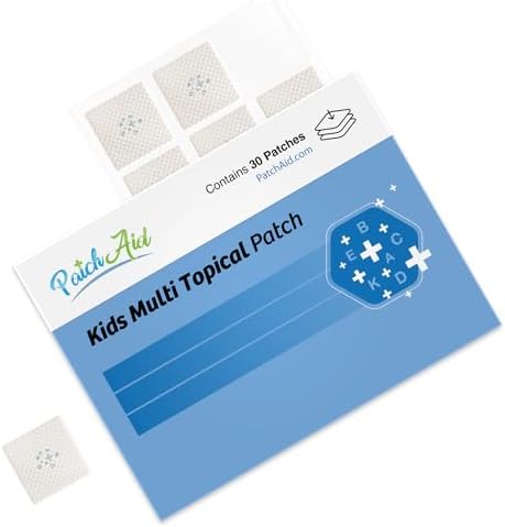 Parches Topicales PatchAid Kids Multi Plus con Omega-3 - Suministro para 30 Días - imagen 2