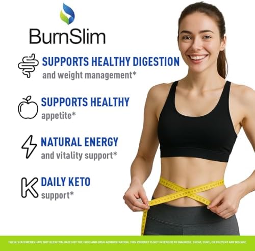 Cápsulas Burn Slim - Suplemento Natural para Pérdida de Peso, Fórmula Avanzada, 60 Cápsulas para 1 Mes, Apoyo a la Salud y Bienestar - imagen 2