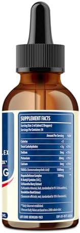 Gotas de Soporte Hepático LimerenxLush TUDCA 1800mg - Suplemento Hepático Potente con Sales Biliares, NAC, Schisandra y Diente de León, Detox y - imagen 3