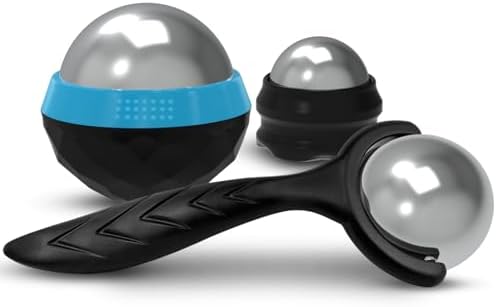 Pelotas de Masaje Terapéutico Frías y Calientes – Set de 3 Herramientas para Fisioterapia de Tejido Profundo, Liberación Miofascial y Alivio del - imagen 1