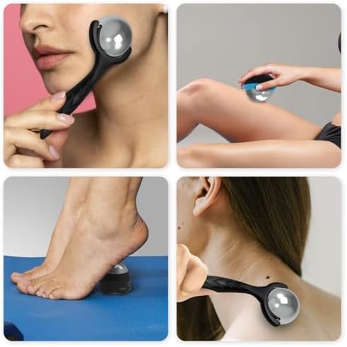 Pelotas de Masaje Terapéutico Frías y Calientes – Set de 3 Herramientas para Fisioterapia de Tejido Profundo, Liberación Miofascial y Alivio del - imagen 6