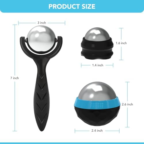 Pelotas de Masaje Terapéutico Frías y Calientes – Set de 3 Herramientas para Fisioterapia de Tejido Profundo, Liberación Miofascial y Alivio del - imagen 7