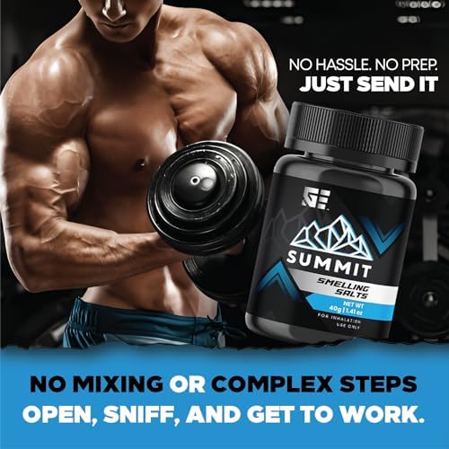 Sales GRYT para Atletas, Larga Duración, Aroma a Menta, Pre-Activadas para Gimnasio, Hockey, Fútbol y Levantamiento de Pesas, Fórmula Premium para - imagen 6