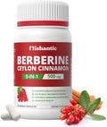 Frishantic Berberina 500mg con Canela de Ceilán - Soporte Metabólico 5 en 1 con Cromo, ALA y Bioperina, 60 Cápsulas Veganas, Sin OGM, Sin Gluten - imagen 1