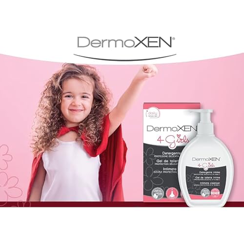 DERMOXEN 4 GIRLS Jabón Intimo Pediátrico para Niñas de 2 a 13 Años. Suave contra Picazón y Enrojecimiento. Sin SLES, Parabenos ni Alérgenos. 200 ml - imagen 7