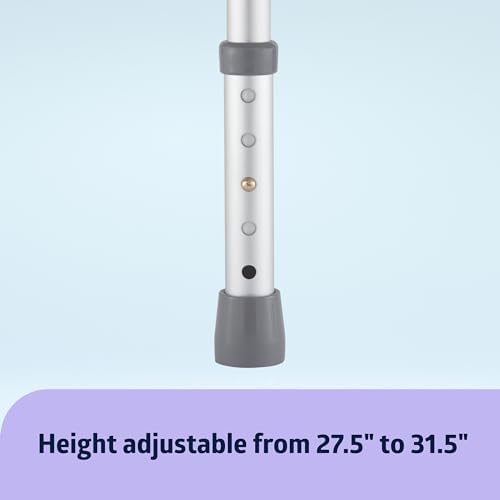 Barra de Seguridad Plegable para Inodoro con Altura Ajustable – Ajuste Universal para Asientos Estándar o Elevados – Estructura de Aluminio, - imagen 5