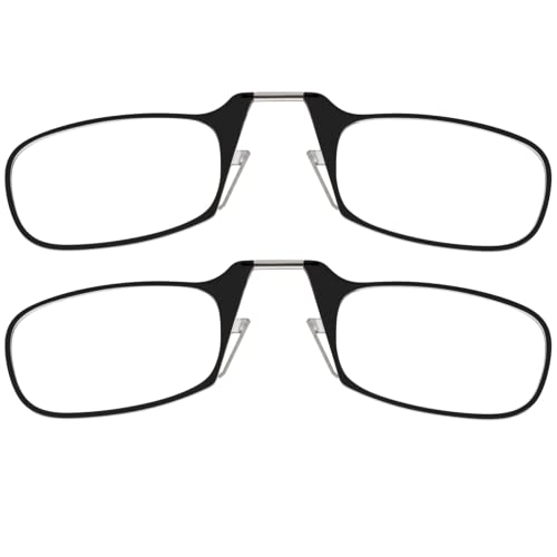 Gafas de lectura Rectangulares ThinOptics, Negras, 44mm + 2.5 - imagen 6