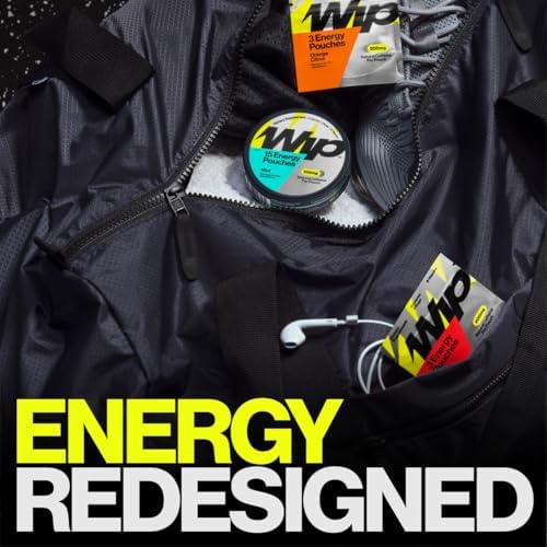 Wip Energy Pouches, Mezcla Sin Azúcar con 100 MG de Cafeína Natural, Vitaminas B, Minerales y L Teanina para Energía, Sabor Fruit Punch, 3 Latas, 15 - imagen 6