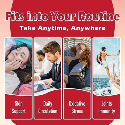 Softgels Ajustables Rovina Astaxantina 12mg • Potente Antioxidante Natural para Ojos, Piel y Salud Inmunológica • Sin Gluten • 120 Cápsulas - imagen 6