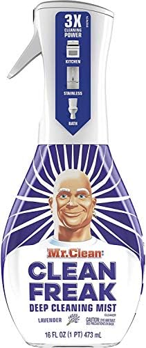 Paquete de Spray Multi-Superficie Mr. Clean Freak Deep Cleaning Mist Lavanda, 1 Iniciador + 1 Recarga - imagen 1