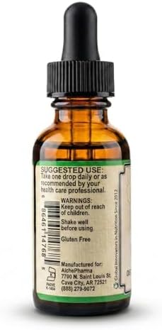AlchePharma Folato Líquido [667 mcg DFE, 400 mcg de Ácido Folínico] 800 Porciones - imagen 5