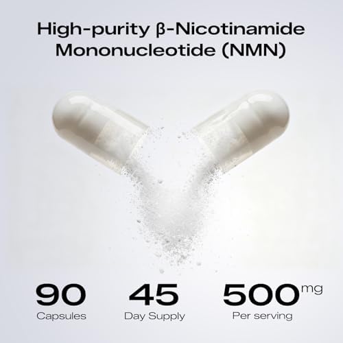 Suplemento PEPAX NMN 500mg - Cápsulas de NMN 99.9% Puras para Aumentar Niveles de NAD y Envejecimiento Saludable - Probadas por Terceros, Cápsulas - imagen 3