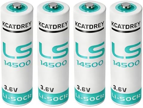 Batería KCATDREY 4 x LS14500 3.6V AA 2600mAH para Medidor de Aceite Inteligente - imagen 1
