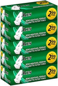 Tubo de Cigarrillos 4 Aces Mentol 100mm (100 piezas) Caja de 200 (5 Cajas) - imagen 1