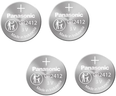 Batería de Litio Panasonic CR2412 3V - Paquete de 4 Baterías de Uso Único - imagen 1