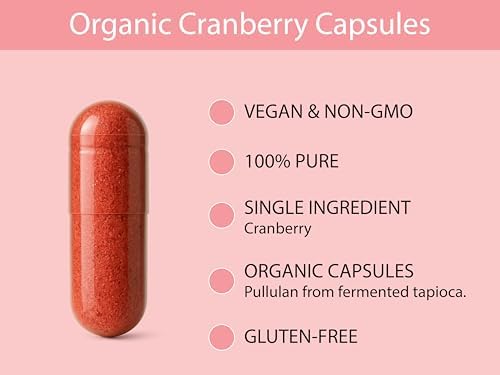 KOYAH - Cápsulas Orgánicas de Arándano - Frutas Enteras Liofilizadas - 500 mg por Cápsula - Soporte para el Tracto Urinario y Antioxidante - 60 - imagen 4