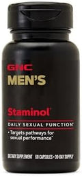 GNC Staminol Fórmula Diaria de Rendimiento Masculino, Nutrientes Clave, 60 Cápsulas - imagen 1