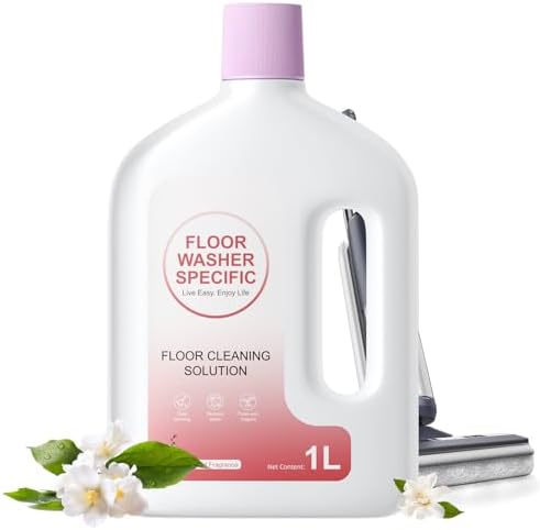 Solución Desodorante Floral Fresca Compatible con Tineco/Shark/Swiffer/Bona/Roborock, Sin Residuos ni Rayas, Ideal para Aspiradoras Robot y - imagen 1