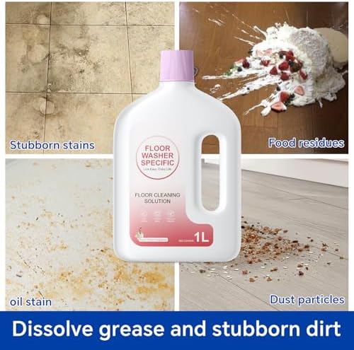 Solución Desodorante Floral Fresca Compatible con Tineco/Shark/Swiffer/Bona/Roborock, Sin Residuos ni Rayas, Ideal para Aspiradoras Robot y - imagen 3