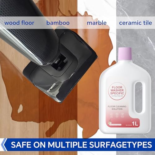 Solución Desodorante Floral Fresca Compatible con Tineco/Shark/Swiffer/Bona/Roborock, Sin Residuos ni Rayas, Ideal para Aspiradoras Robot y - imagen 7