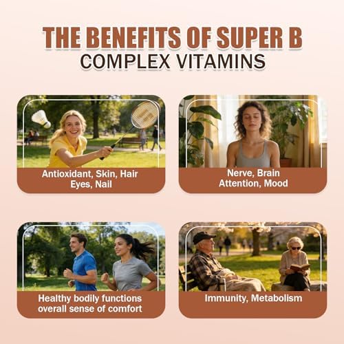 Gotas de Complejo de Vitaminas B SIZRCSM Nuvel con B12, B1, B6 - Suplemento Líquido 5 en 1 para el Bienestar Diario - imagen 5