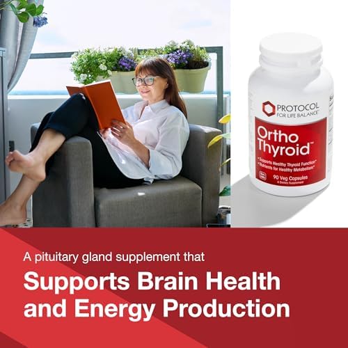 PROTOCOL FOR LIFE BALANCE Ortho Thyroid - Apoya la Función Saludable de la Tiroides* - con Ashwagandha, Zinc y Selenio - 90 Cápsulas Veganas Non-GMO - imagen 3