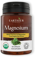 Cápsulas Veganas de Magnesio Orgánico, Fuente de Alimentos Integrales y Certificadas por Soil Association - imagen 1