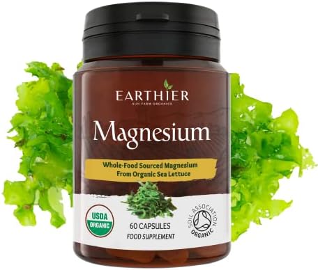 Cápsulas Veganas de Magnesio Orgánico, Fuente de Alimentos Integrales y Certificadas por Soil Association - imagen 3