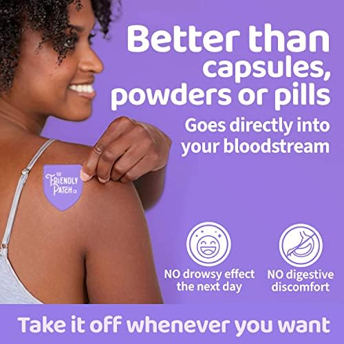 Parches de Sueño The Friendly Patch de 28 Días | Apoyo Natural para Dormir con Melatonina 7mg y Magnesio - imagen 5