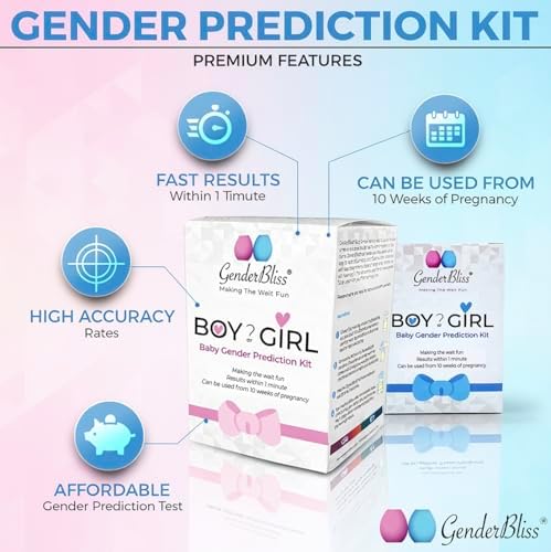 Kit de Prueba de Predicción de Género GenderBliss® - Revela el Género del Bebé en Casa, Seguro y No Invasivo, desde las 10 Semanas de Embarazo. - imagen 6