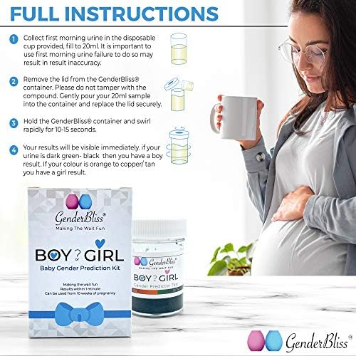 Kit de Prueba de Predicción de Género GenderBliss® - Revela el Género del Bebé en Casa, Seguro y No Invasivo, desde las 10 Semanas de Embarazo. - imagen 7