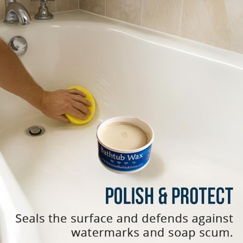 Cera para Bañera Ekopel 2K | Pulidor y Sellador para Tinas de Porcelana y Fibra de Vidrio | Repelente de Manchas y Agua | Brillo Fácil de Hacer tú - imagen 4