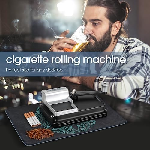 Máquina de Enrollar Cigarrillos USEWIRE, Manual y Portátil, Inyector de Tabaco para Tubos de 0.31 pulgadas/8 mm, Regalo Perfecto para Fiestas - imagen 5