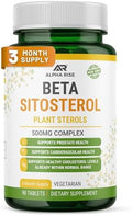 Beta Sitosterol - Tabletas de 500mg - No OGM - Apoyo a la Salud Prostática y Niveles de Colesterol Saludables - Complejo de Fitosteroles - Esteroles - imagen 1