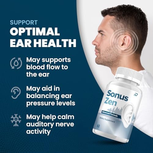 Suplemento Natural Sonus Zen Ear Support – Fórmula Avanzada para el Soporte Auditivo (1 Paquete - 60 Cápsulas) - imagen 2