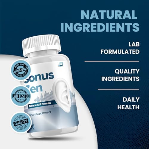 Suplemento Natural Sonus Zen Ear Support – Fórmula Avanzada para el Soporte Auditivo (1 Paquete - 60 Cápsulas) - imagen 3