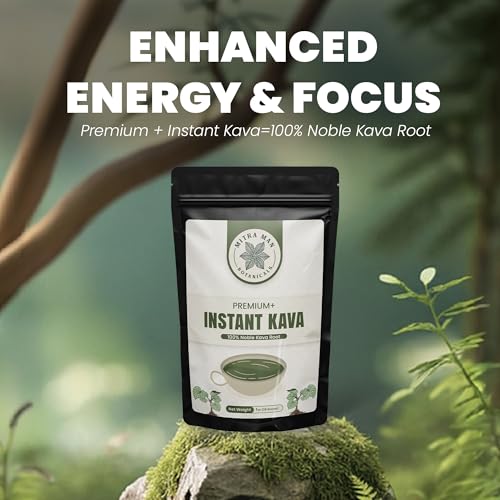 Kava Calm 100% Extracto de Raíz en Polvo Natural Instantáneo, 1oz, Soluble en Agua, Para Todos a Partir de 6 Años - imagen 3